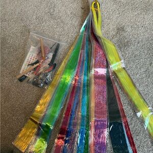 Glitter Fairy Hair Tinsel Kit